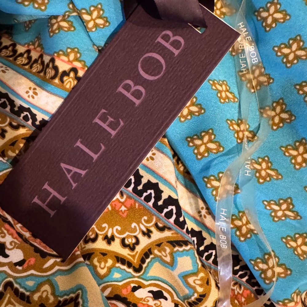 HALE BOB Boho Print Drop-Waist Maxi Dress – Size L – NWT - Picture 4 of 7